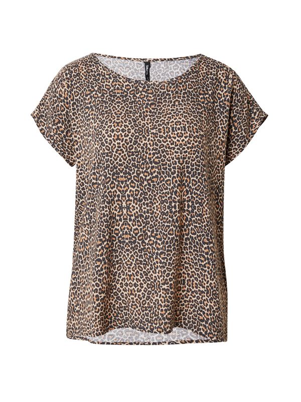 Sublevel Sublevel Блуза  кафяво / светлокафяво