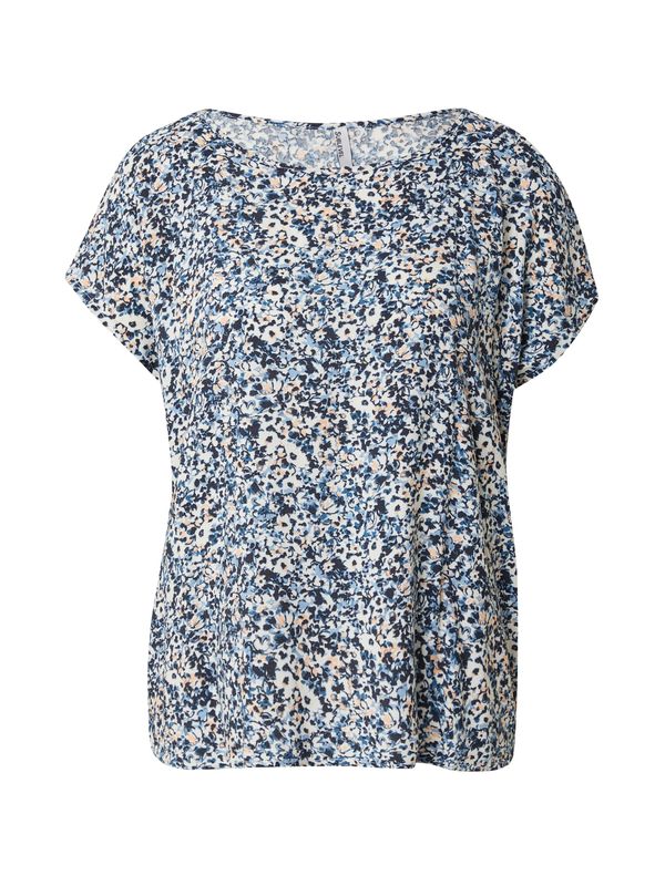 Sublevel Sublevel Блуза  кремаво / нощно синьо / пастелно синьо