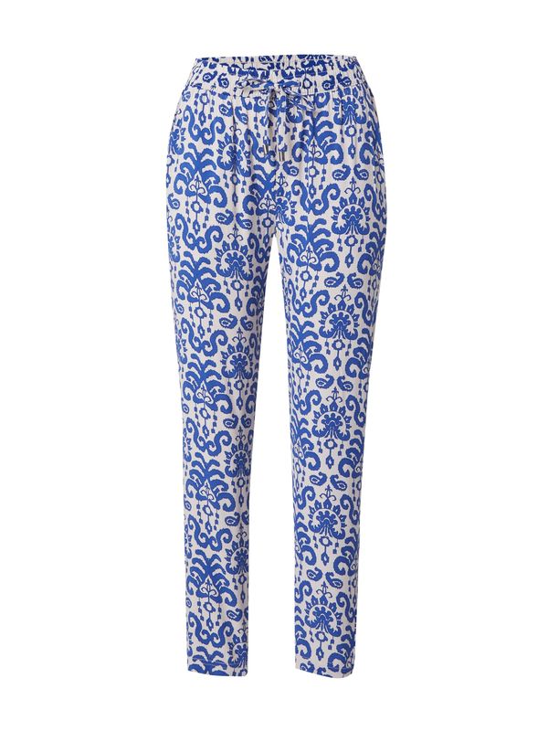 Sublevel Sublevel Панталон  тъмносиньо / бяло