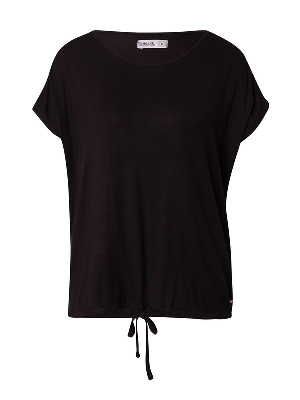 Sublevel Sublevel Тениска  черно