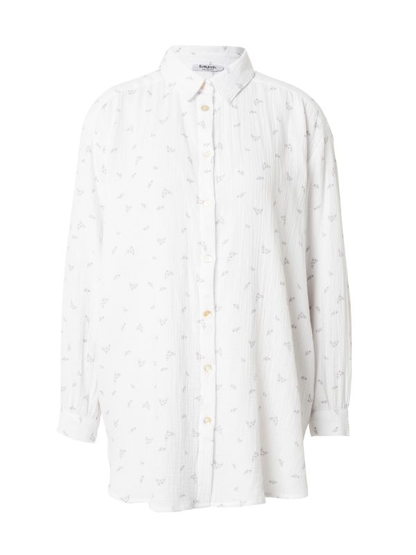 Sublevel Sublevel Туника  сиво / бяло