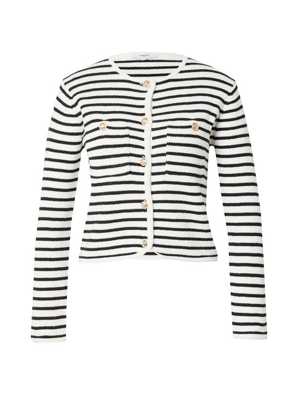 Suncoo Suncoo Плетена жилетка 'GABRIEL'  черно / бяло