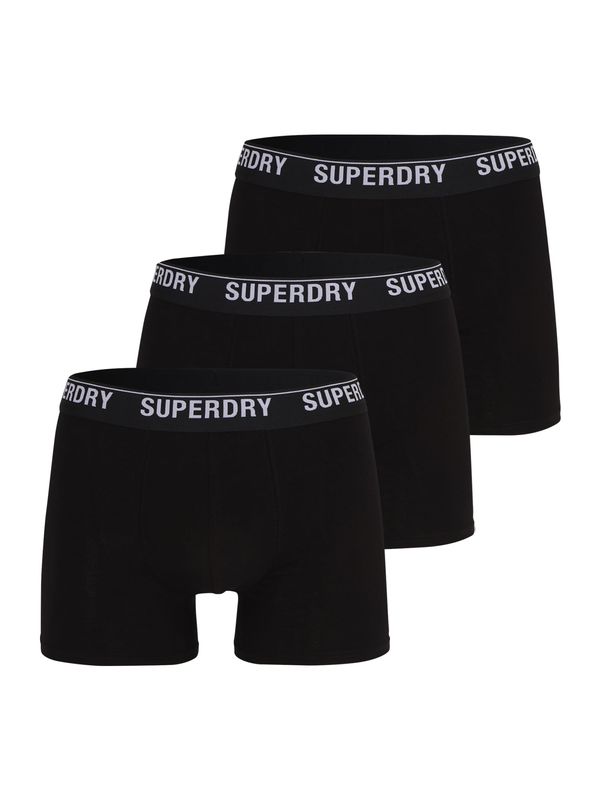 Superdry Superdry Боксерки  черно / бяло