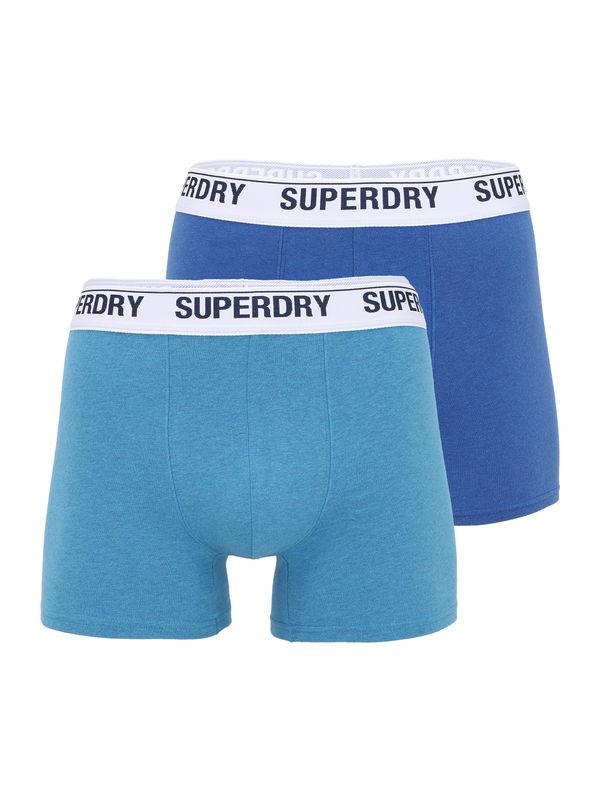 Superdry Superdry Боксерки  кралско синьо / небесносиньо / черно / бяло