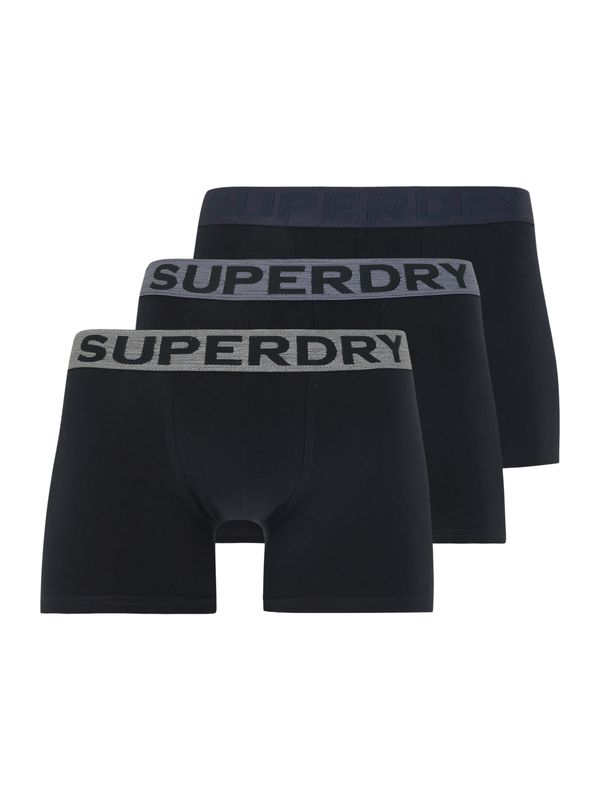 Superdry Superdry Боксерки  нейви синьо / гълъбово синьо / сив меланж / черно