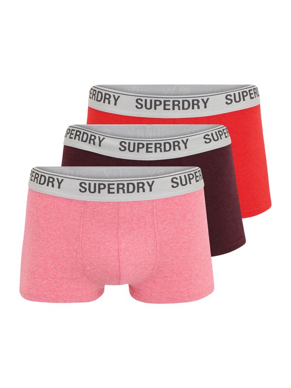 Superdry Superdry Боксерки  питая / алено / бургундово червено / черно