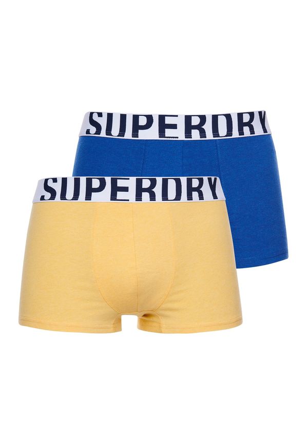 Superdry Superdry Боксерки  синьо / жълто / черно / бяло