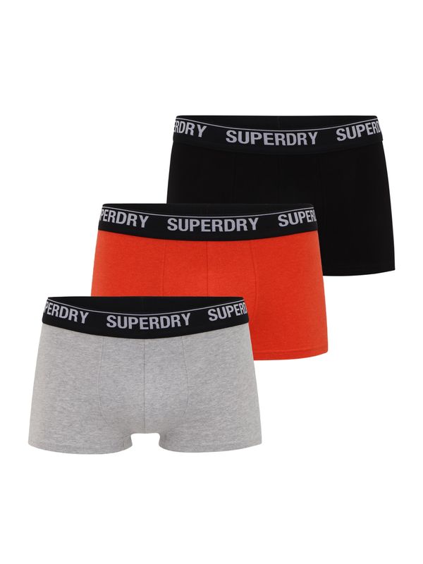 Superdry Superdry Боксерки  сив меланж / светлочервено / черно / бяло