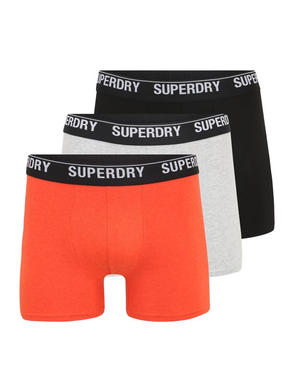 Superdry Superdry Боксерки  сив меланж / светлооранжево / черно