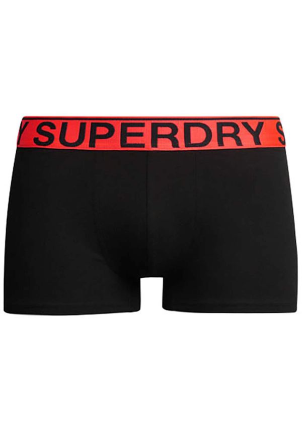 Superdry Superdry Боксерки  сив меланж / тъмно коралово / черно