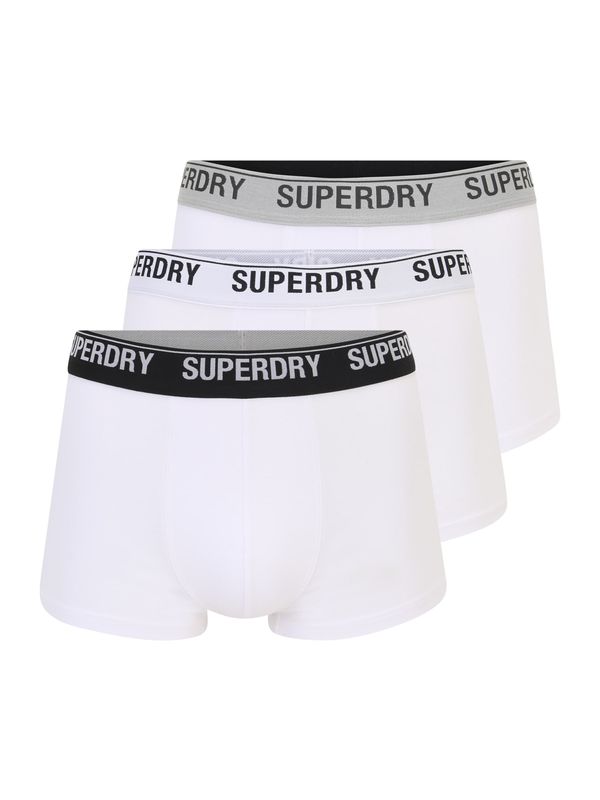 Superdry Superdry Боксерки  сиво / черно / бяло