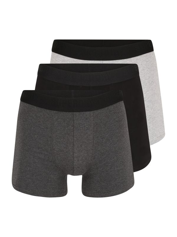 Superdry Superdry Боксерки  светлосиво / тъмносиво / черно