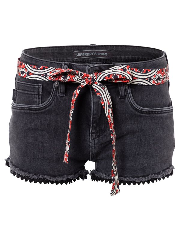 Superdry Superdry Дънки  черен деним