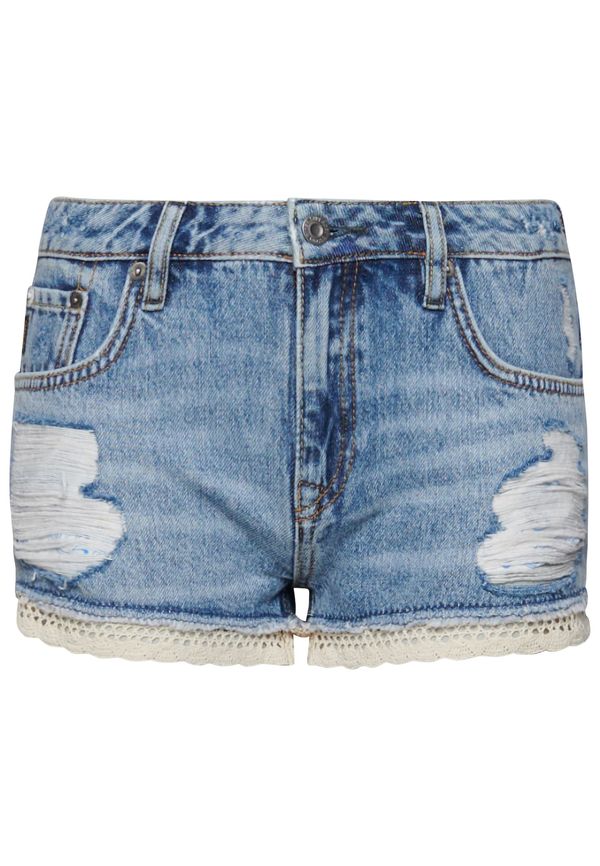 Superdry Superdry Дънки  син деним / алено / черно