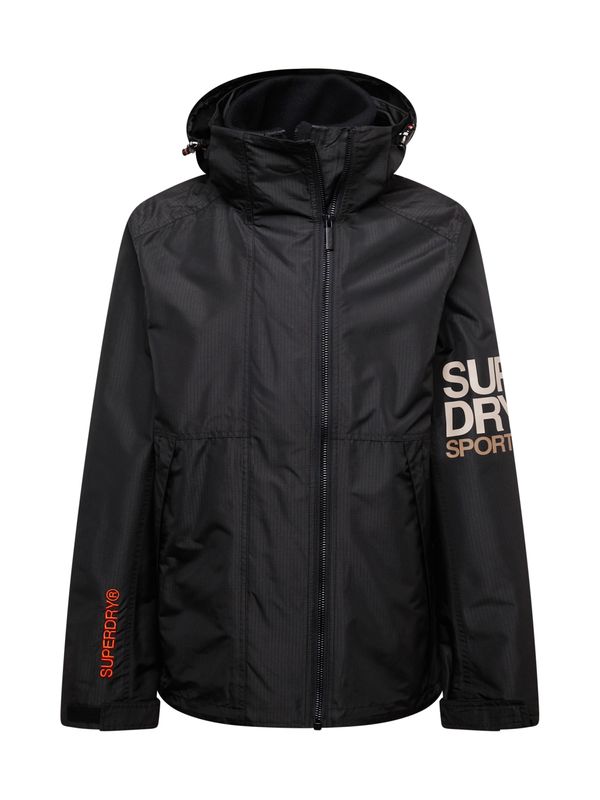 Superdry Superdry Функционално яке 'Yachter'  бежово / тъмно коралово / черно