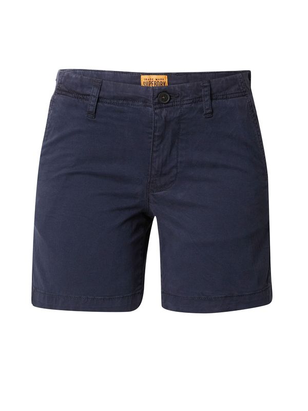 Superdry Superdry Панталон Chino 'CLASSIC'  нейви синьо