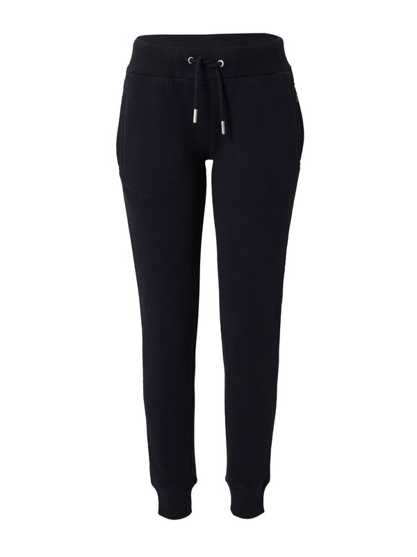 Superdry Superdry Панталон 'Essential'  нейви синьо