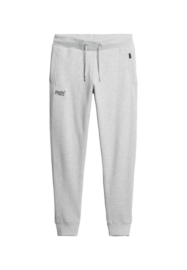 Superdry Superdry Панталон 'Essential'  светлосиво / черно