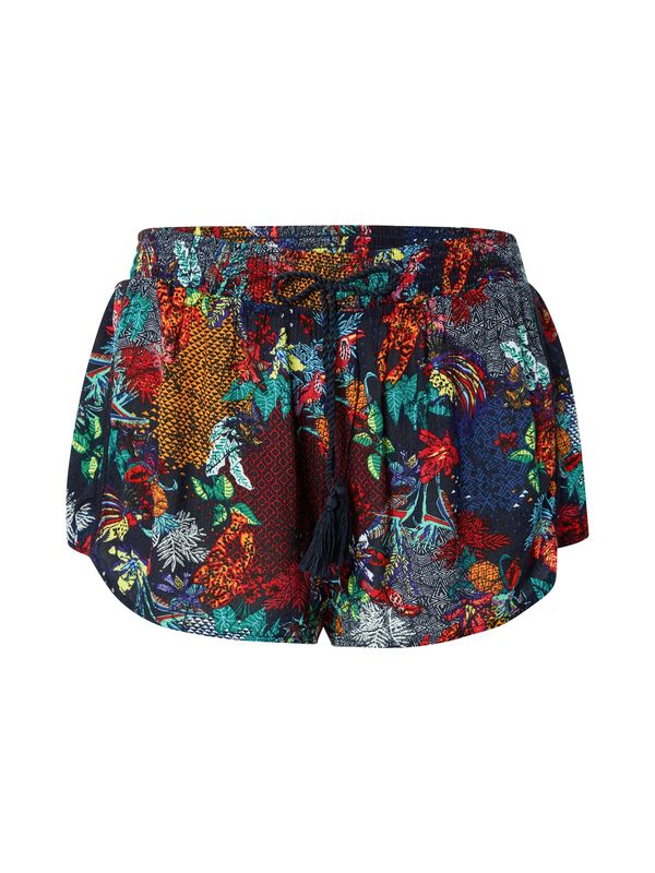 Superdry Superdry Панталон  нейви синьо / лимоненожълто / пастелно зелено / червено