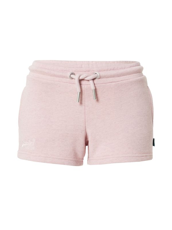 Superdry Superdry Панталон  пепел от рози