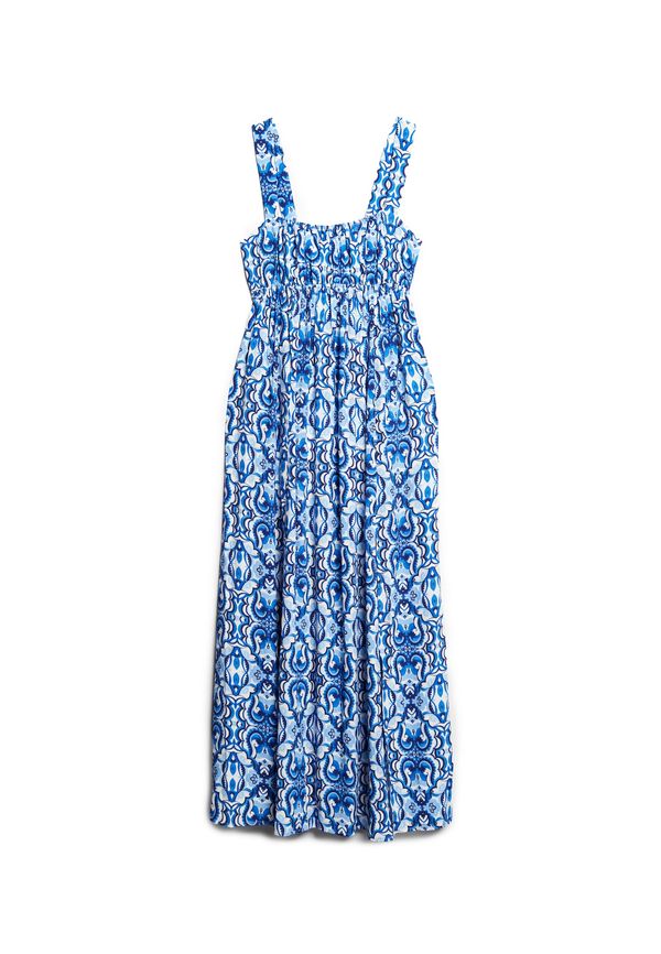 Superdry Superdry Рокля  синьо / бяло