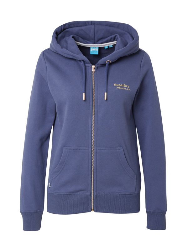 Superdry Superdry Суичъри с качулка 'Essential'  морскосиньо / жълто