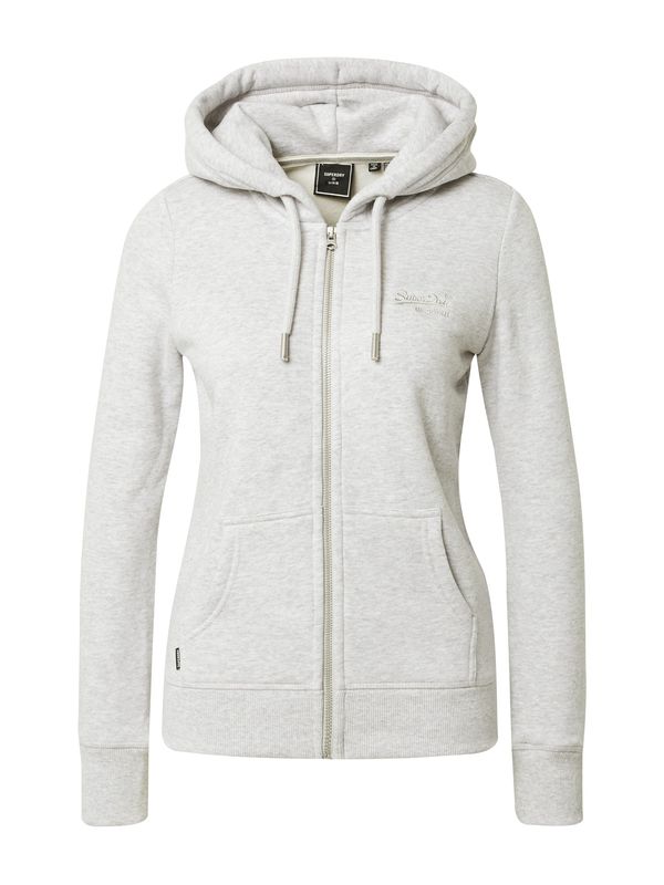 Superdry Superdry Суичъри с качулка  сив меланж