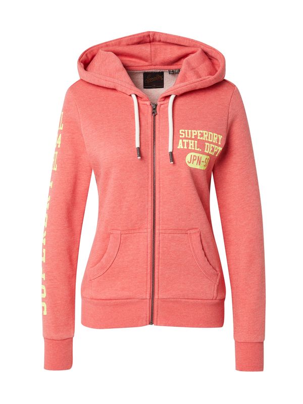 Superdry Superdry Суичъри с качулка  жълто / корал