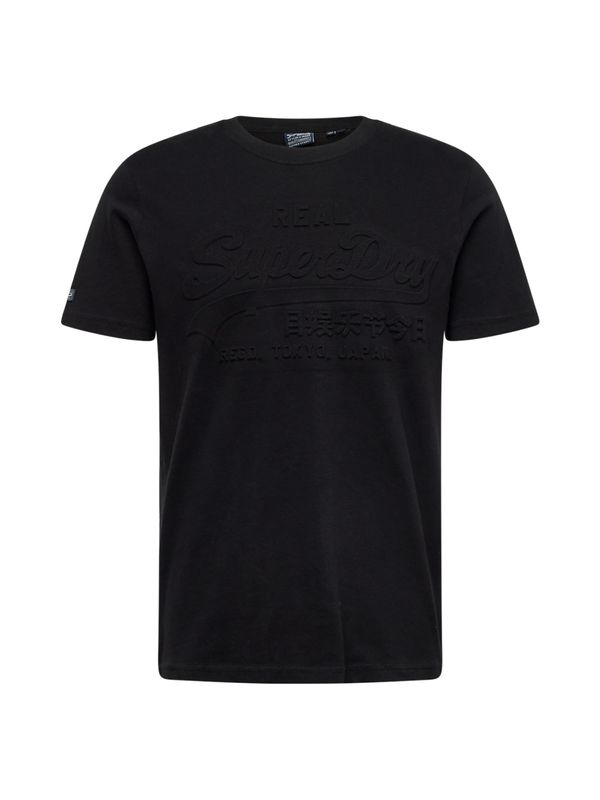 Superdry Superdry Тениска  черно