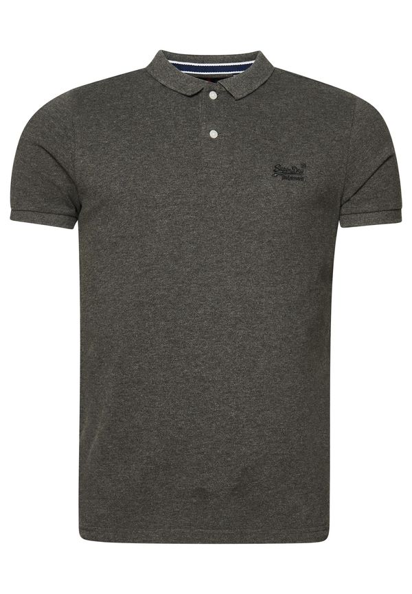 Superdry Superdry Тениска 'CLASSIC'  антрацитно черно