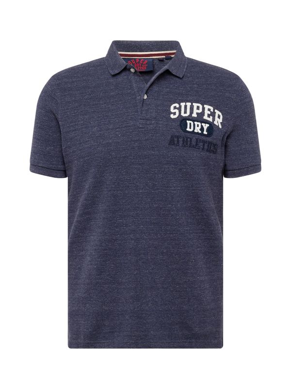 Superdry Superdry Тениска  морскосиньо / индиго / бяло
