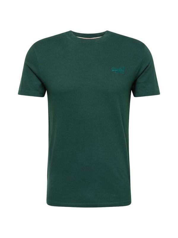 Superdry Superdry Тениска  тъмнозелено