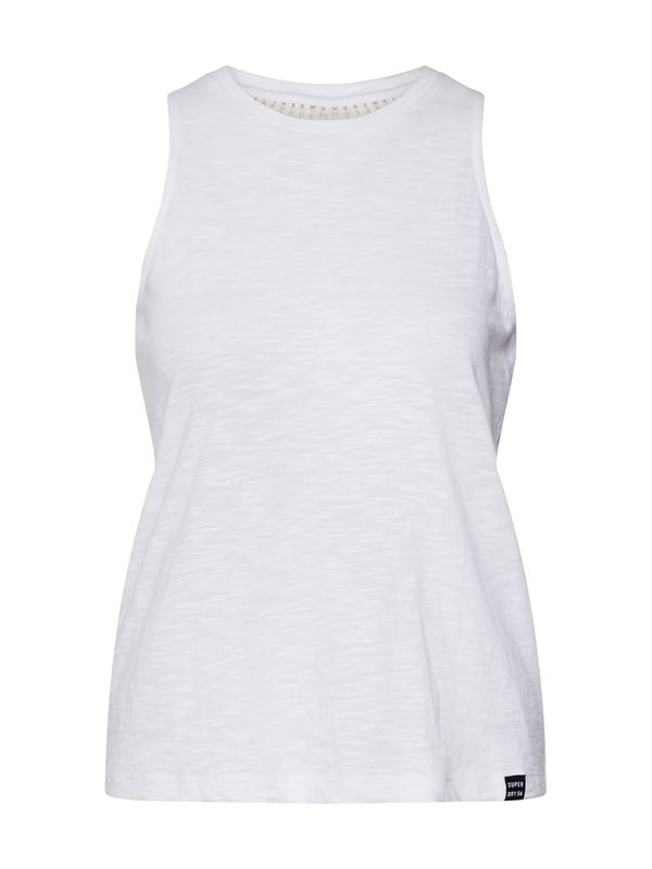 Superdry Superdry Топ  бял меланж