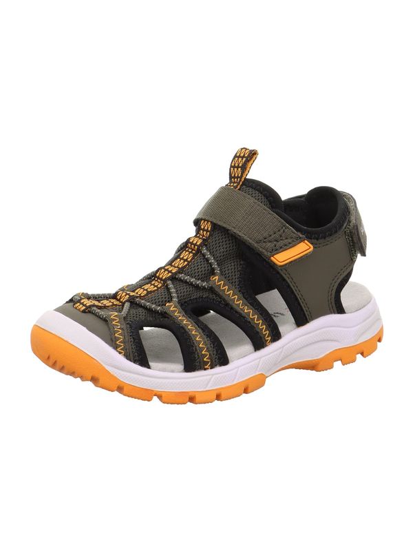 SUPERFIT SUPERFIT Отворени обувки 'Tornado'  каки / оранжево