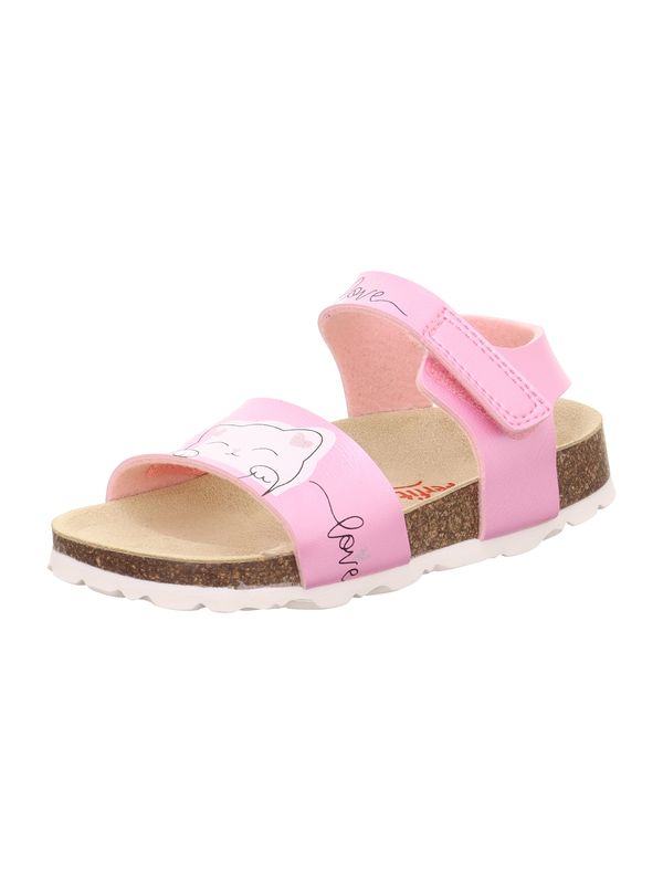 SUPERFIT SUPERFIT Сандали  бледорозово / светлорозово / черно