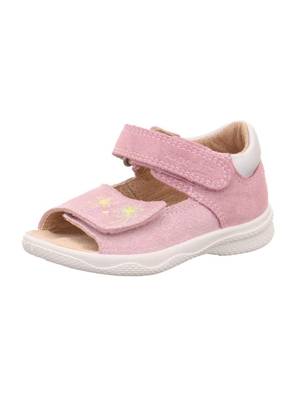 SUPERFIT SUPERFIT Сандали 'Polly'  жълто / бледорозово / пепел от рози / бяло