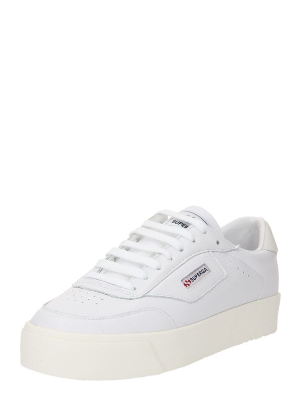 SUPERGA SUPERGA Ниски маратонки '3854 COURT PLATFORM'  бяло