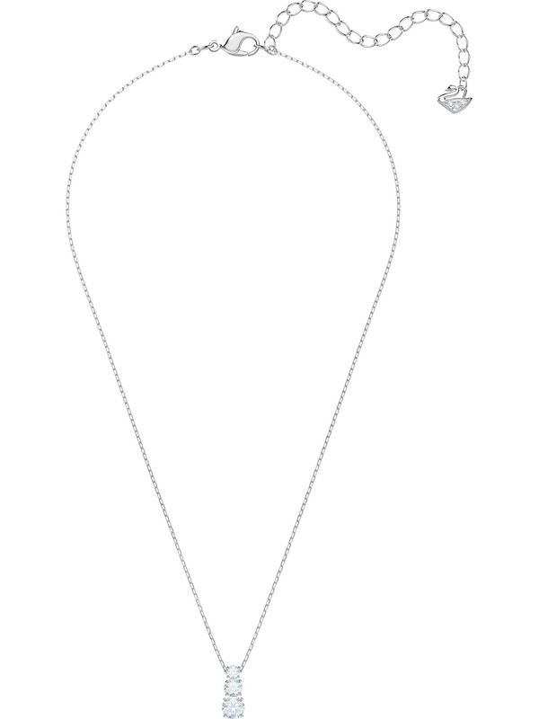 Swarovski Swarovski Верижка 'Attract Trilogy'  сребърно / бяло