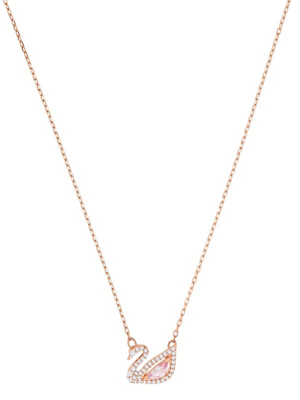 Swarovski Swarovski Верижка 'Dazzling Swan'  розово злато / бледорозово / бяло
