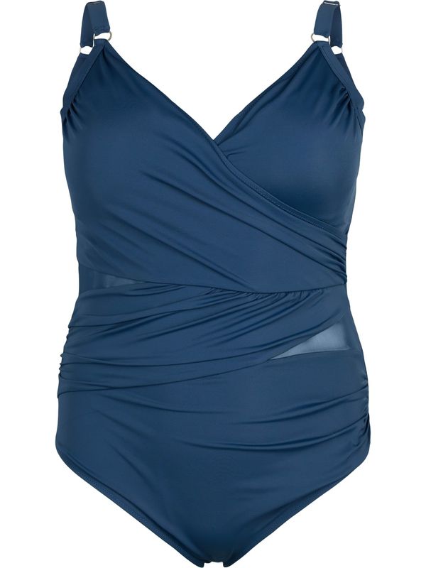 Swim by Zizzi Swim by Zizzi Бански костюм 'SBASIC'  синьо