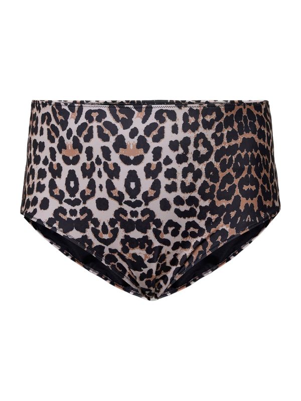 Swim by Zizzi Swim by Zizzi Долнище на бански тип бикини 'HELMA'  тъмнобежово / светлокафяво / тъмнокафяво