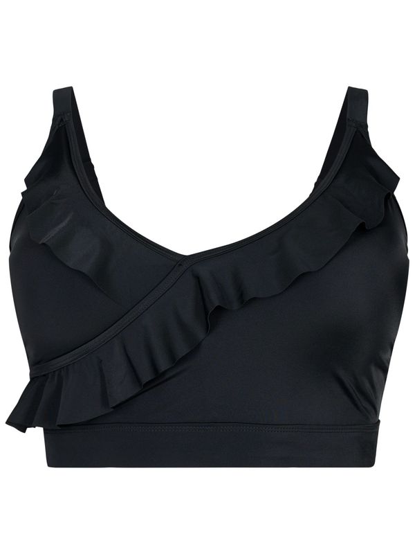 Swim by Zizzi Swim by Zizzi Горнище на бански 'SKATRIN'  черно