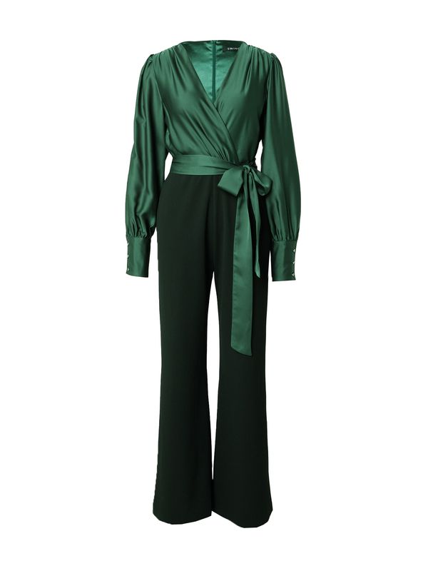 SWING SWING Гащеризон  елхово зелено / черно