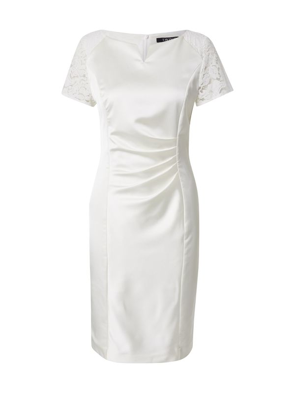 SWING SWING Рокля  бяло