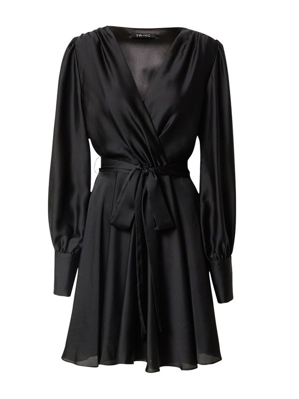SWING SWING Рокля  черно