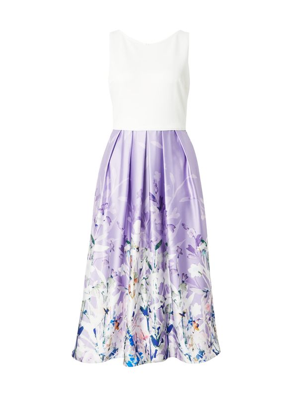 SWING SWING Рокля  кралско синьо / тъмнозелено / лавандула / бяло