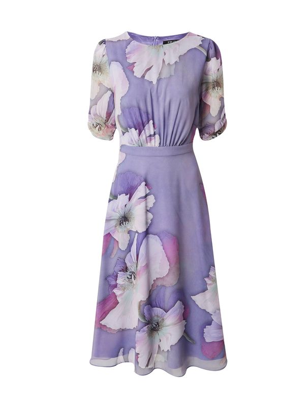 SWING SWING Рокля  мента / лилав / розово / бяло