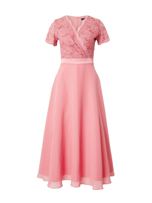 SWING SWING Рокля за коктейл  бледорозово