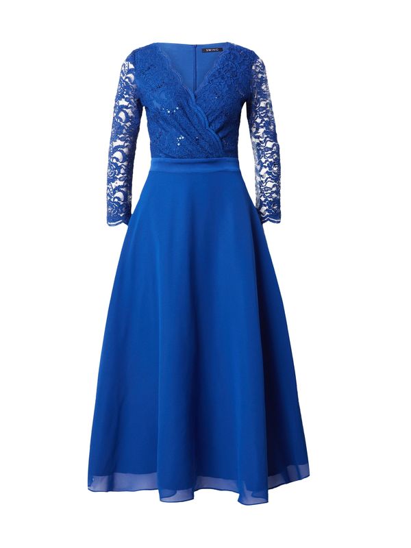 SWING SWING Рокля за коктейл  кралско синьо