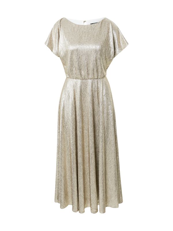 SWING SWING Вечерна рокля  злато